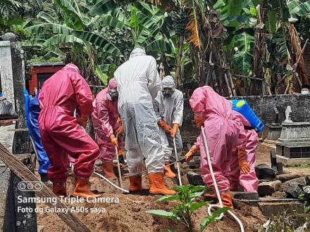 Pemakaman Warga Padukuhan Cepit di Padukuhan Dagen 