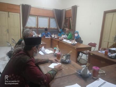 Rakord Bamuskal dan Pemkal Terkait RKPKal 2022 Bidang Pembangunan