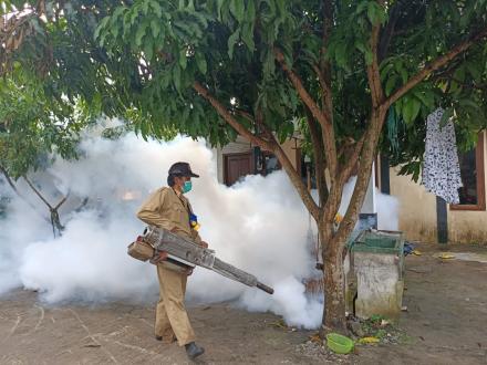 Upaya Pencegahan DBD Dengan Pengasapan di Padukuhan Cepit