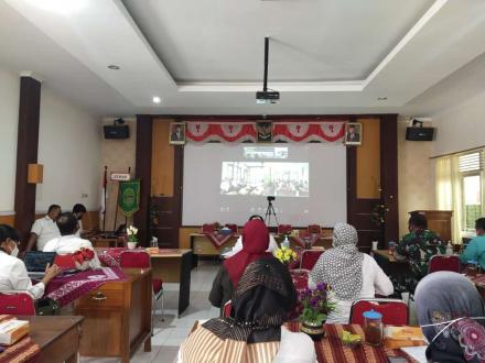 Rapat koordinasi perolehan vaksinasi Kabupaten Bantul 