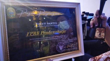 Bupati Bantul Berikan Apresiasi Untuk FPRB SIAGA Pendowoharjo