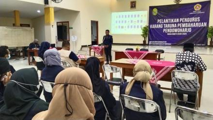 Pelantikan Pengurus KT Pembaharuan Pendowoharjo Masa Bakti 2020 s.d. 2025