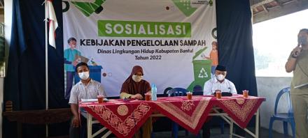 Sosialisasi Kebijakan Pengelolaan Sampah Tahun 2022 Oleh DLH Kab. Bantul