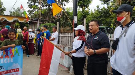 Peringati HUT RI ke-77 Warga Ngaglik RT 31 Gelar Jalan Sehat