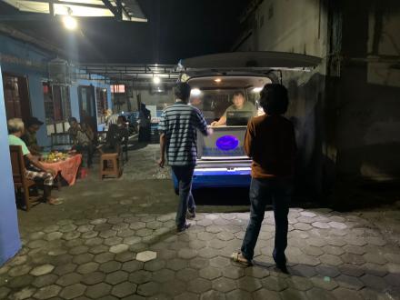 Gelar PBB Malam Hari di Rumah Kaur Danarta