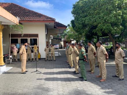 Apel Senin Pagi Kalurahan Pendowoharjo