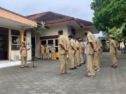 Apel Pagi dipimpin Kaur Pangripta