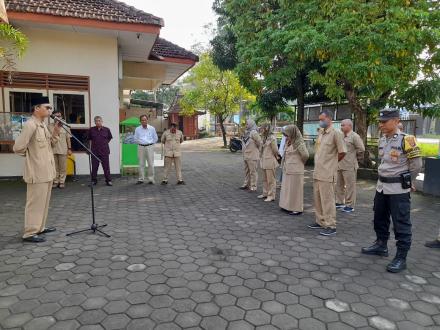 Apel Rutin Pamong, Siap Sambut Kegiatan di Bulan Ramadhan