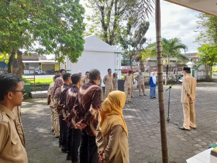 Apel Senin Pagi Menjelang Idul Fitri 