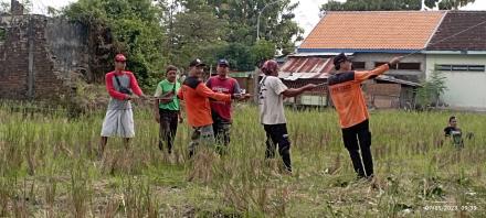 FPRB SIAGA Membantu Pembuatan Jalan Lingkar Dusun Miri RT 24