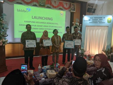 Launching Kampung KB, DAHSAT dan RDK Tingkat Kalurahan