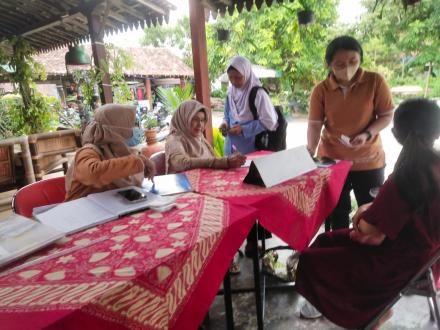 Skrining kesehatan Warga Bandung, Ikhtiar Menuju Pendowoharjo Sehat