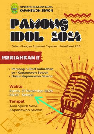 Pendowoharjo Bersaing di Pamong Idol