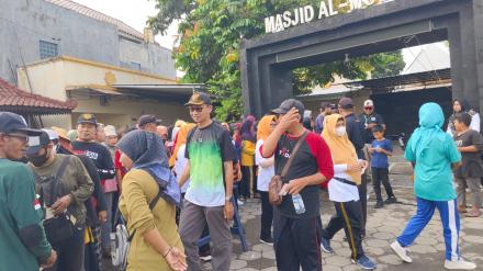 Senam Sak Isane dan Jalan Sehat Hari Jadi ke-78