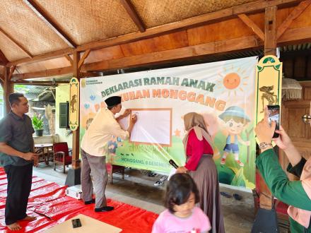 Deklarasi Ramah Anak Padukuhan Monggang