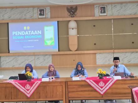 Rakord Pendataan Sosial Ekonomi Bersama TKPK Kapanewon Sewon