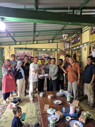 Serah Terima Ketua PANDU Pendowoharjon Berjalan Sukses