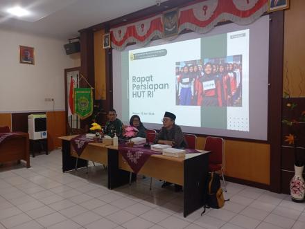 Rakor Persiapan HUT RI Bersama Tim Kapanewon Sewon