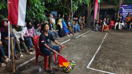 Turnamen Bola Voly Mini Peringati Sumpah Pemuda Padukuhan Pucung