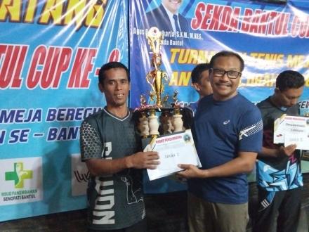 Pendowoharjo Sabet Juara 1 Di Turnamen Tenis Meja 