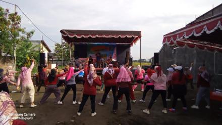 Sambut 2026, Warga RT 54 Pucung Gelar Senam Sehat Bersama