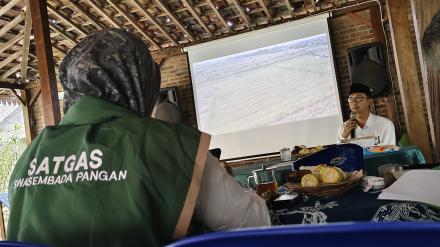 Gapoktan Gemah Ripah Pendowoharjo Gelar Tasyakuran Swasembada Pangan Bersama Presiden RI