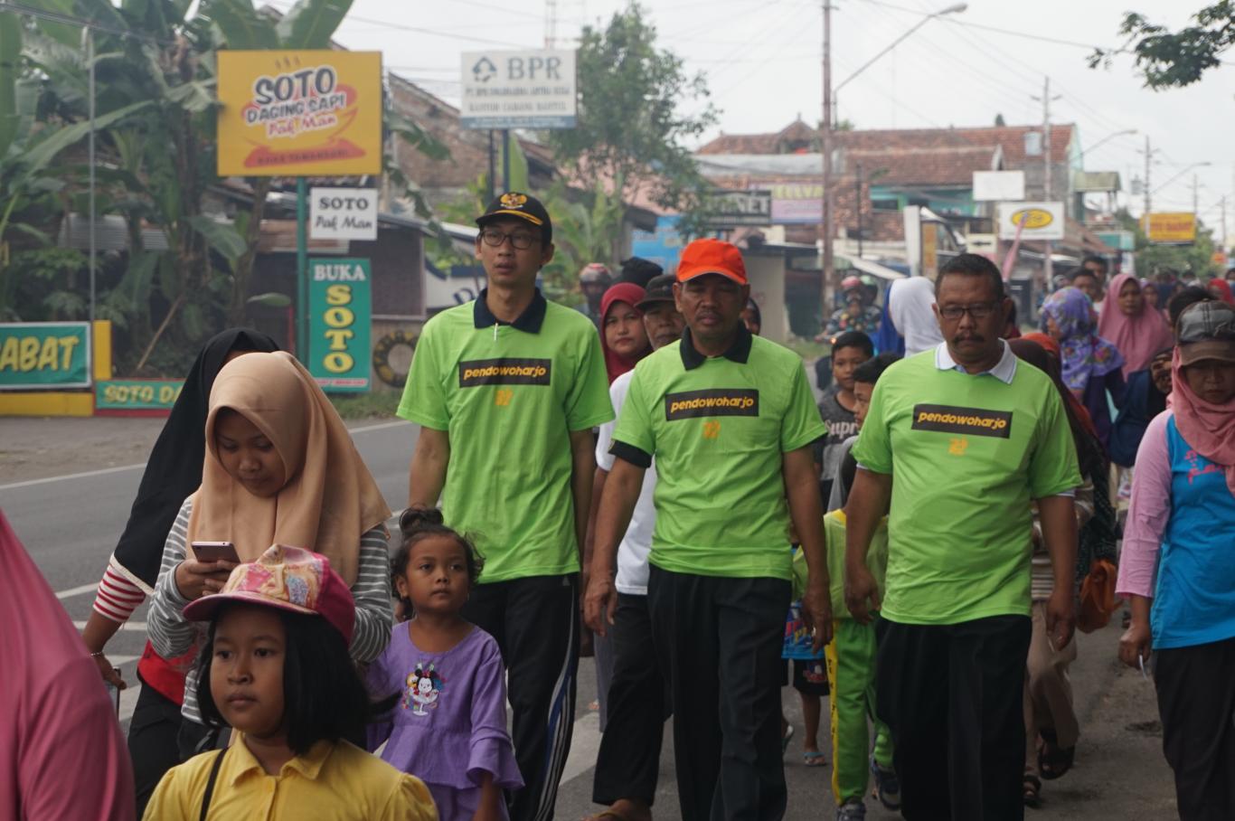  Jalan Sehat Menjadi Puncak Acara Semarak Hari Jadi Desa 