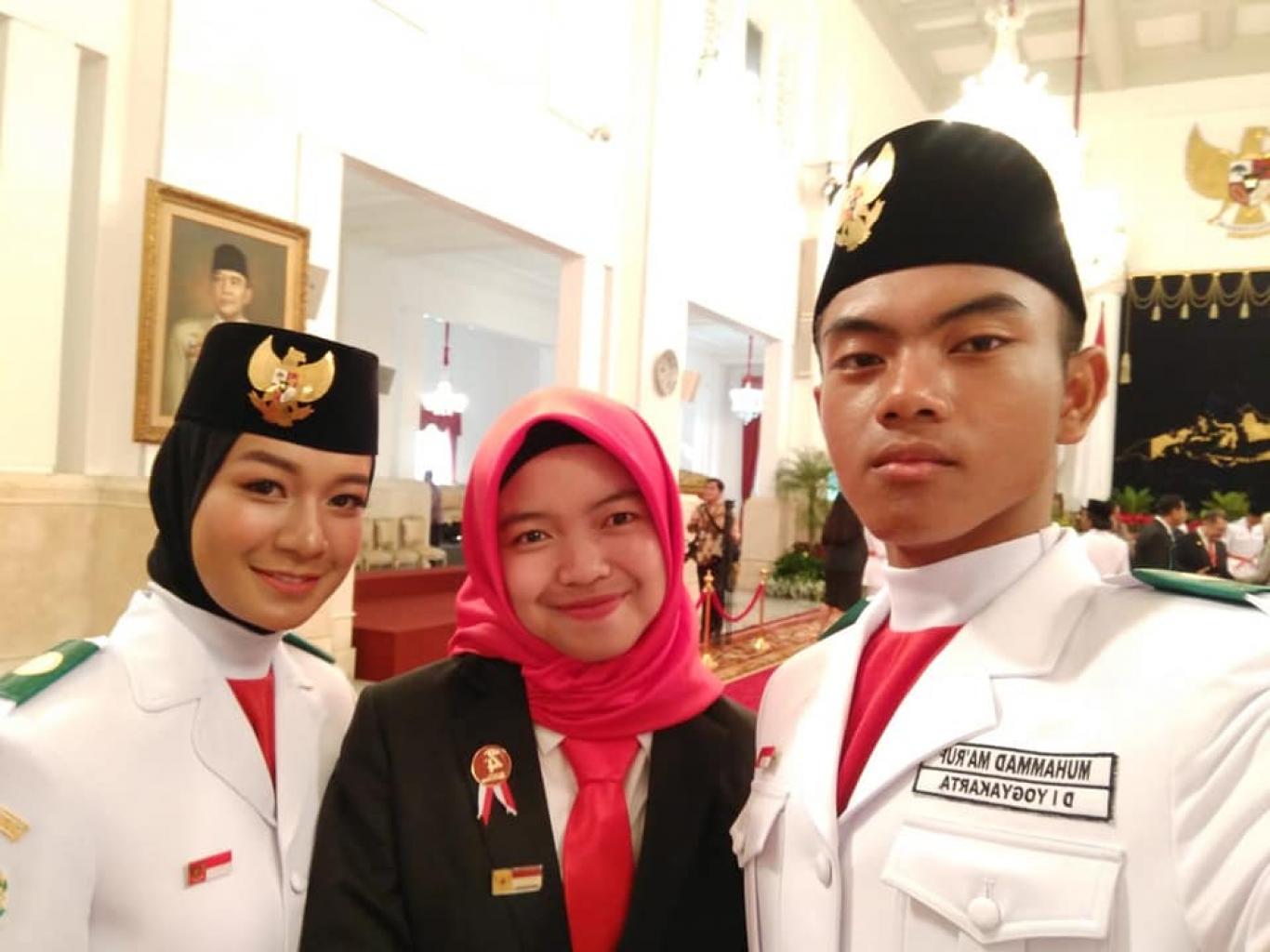 Muhammad Ruf Muhammad Ma'ruf Kibarkan Merah Putih di Istana Negara - Website ...